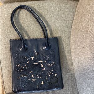 Patricia Nash Adeline Tote Navy -